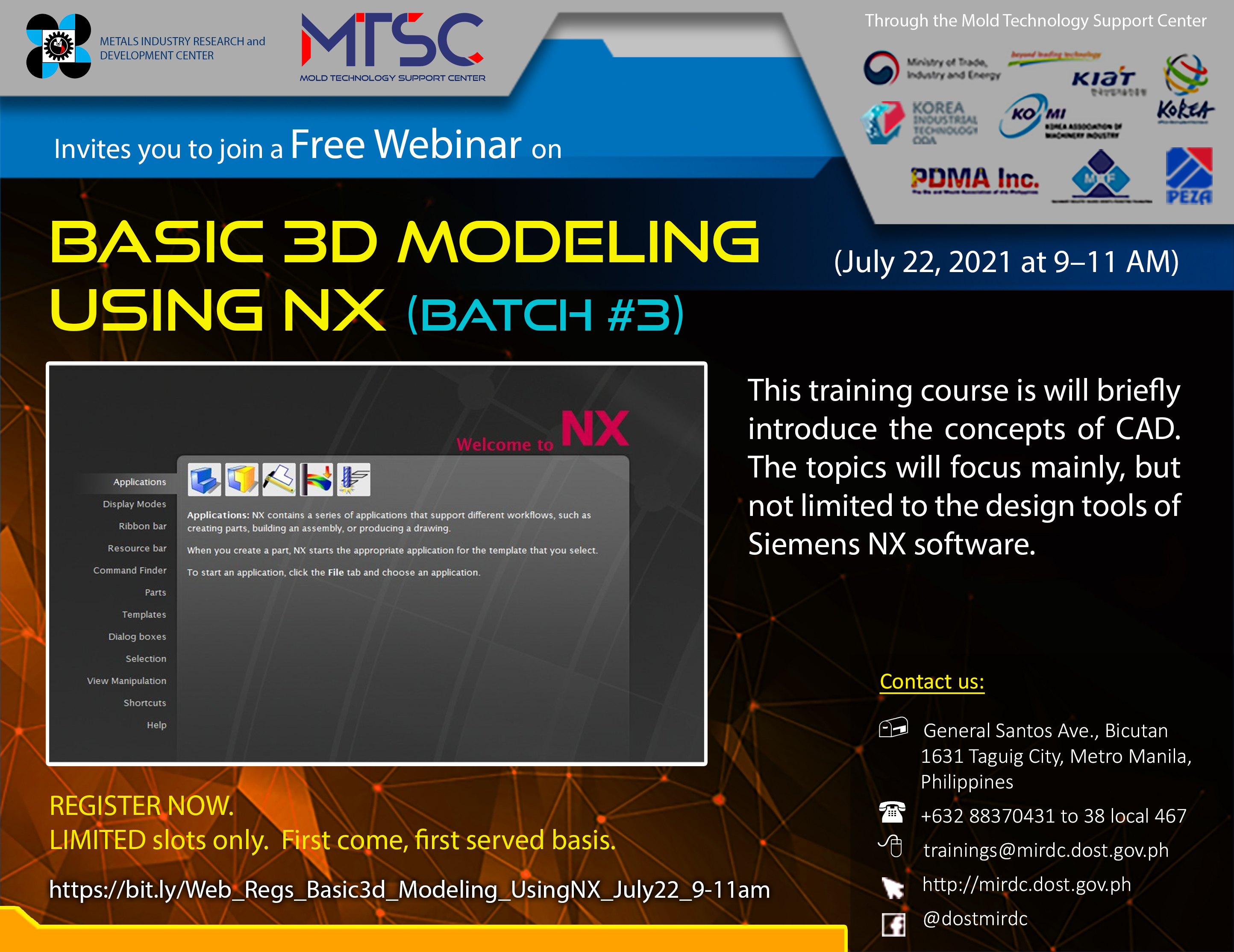 Basic 3D Modeling Using NX Batch #3