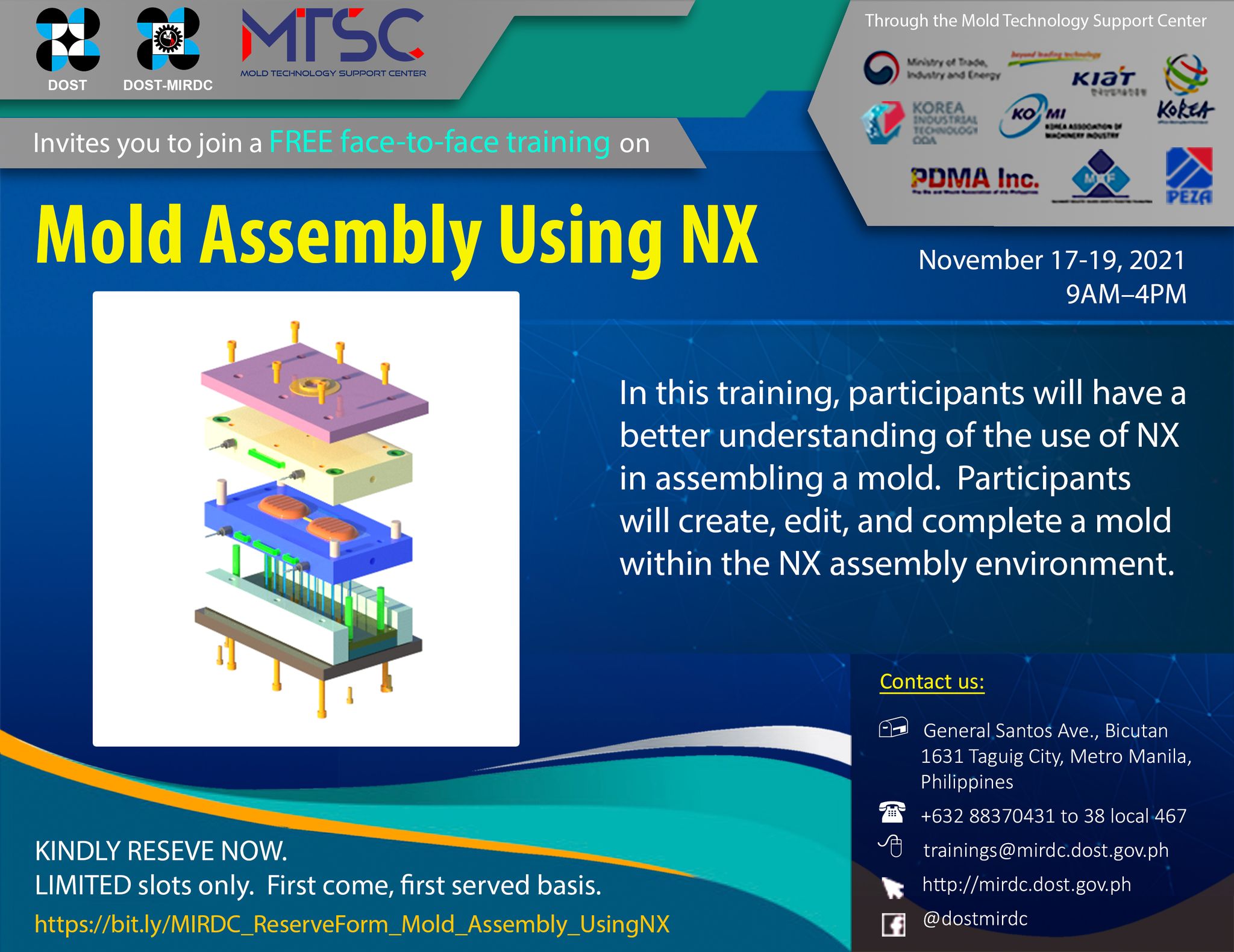 Poster Mold Assembly Using NX